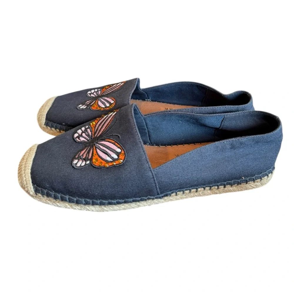 Kate Spade New York Aflutter Flats Butterfly 5.5 Shoes Slip-on Espadrilles‎